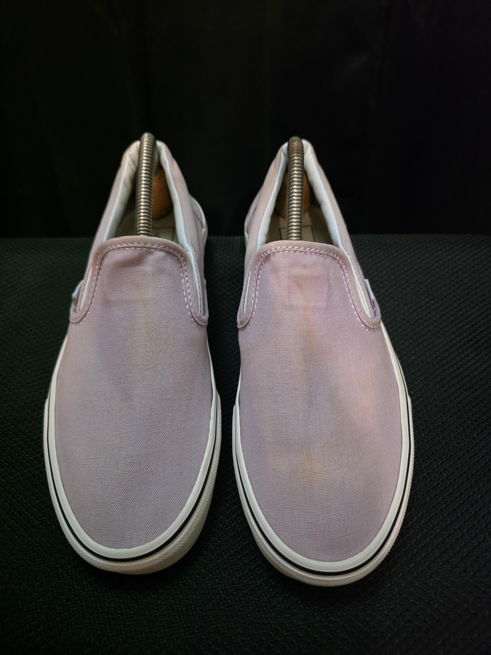 Vans Light Mauve Slip-On Canvas Sneakers